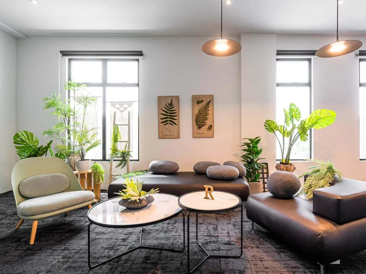 This is How Creative Office Personalization Supercharges Team Productivity in a Coworking Space 3 Plants for Increased Well-being