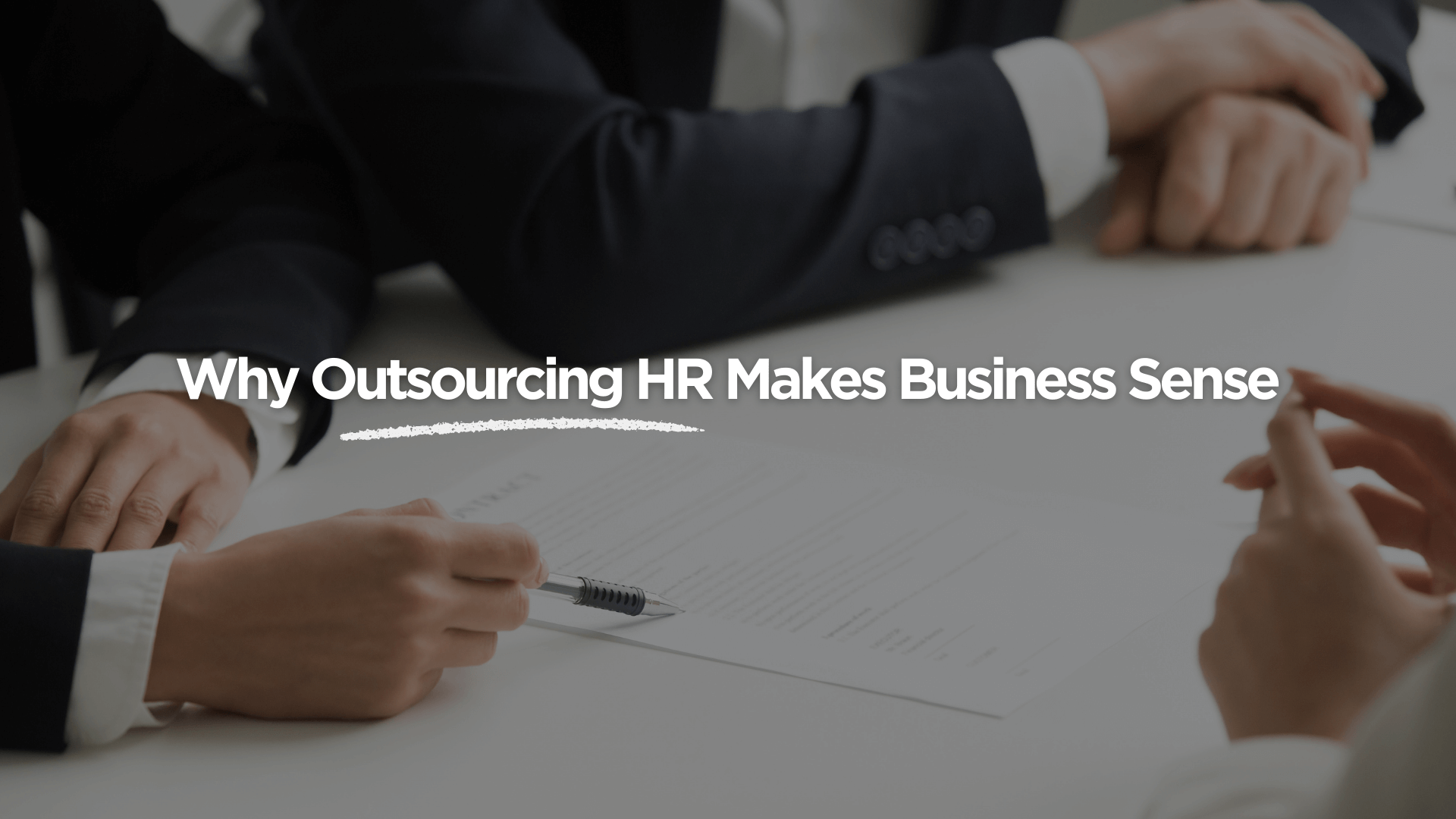 Why Outsourcing HR Makes Business Sense