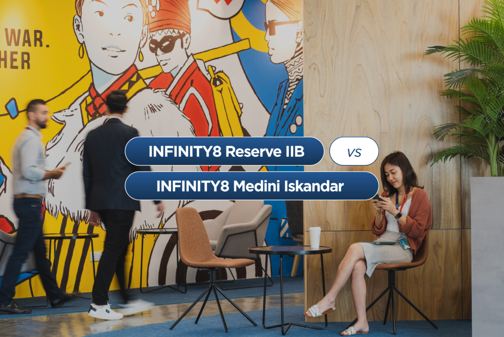 INFINITY8 Reserve IIB vs INFINITY8 Medini Iskandar